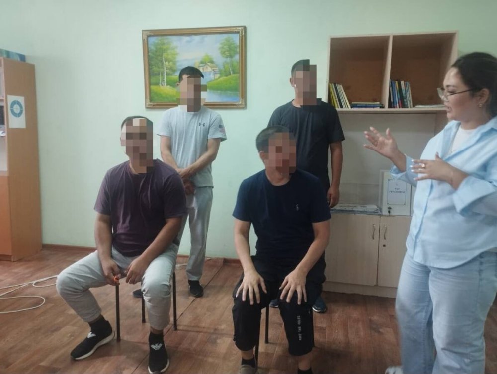 В Кызылординской области прошел психологический тренинг для осужденных
