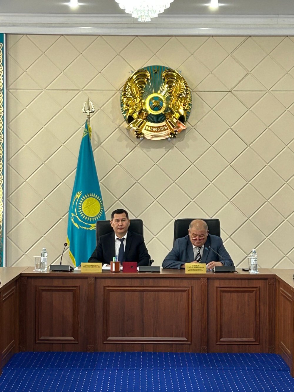 Аким района отчитался перед депутатами о результатах работы за первое полугодие