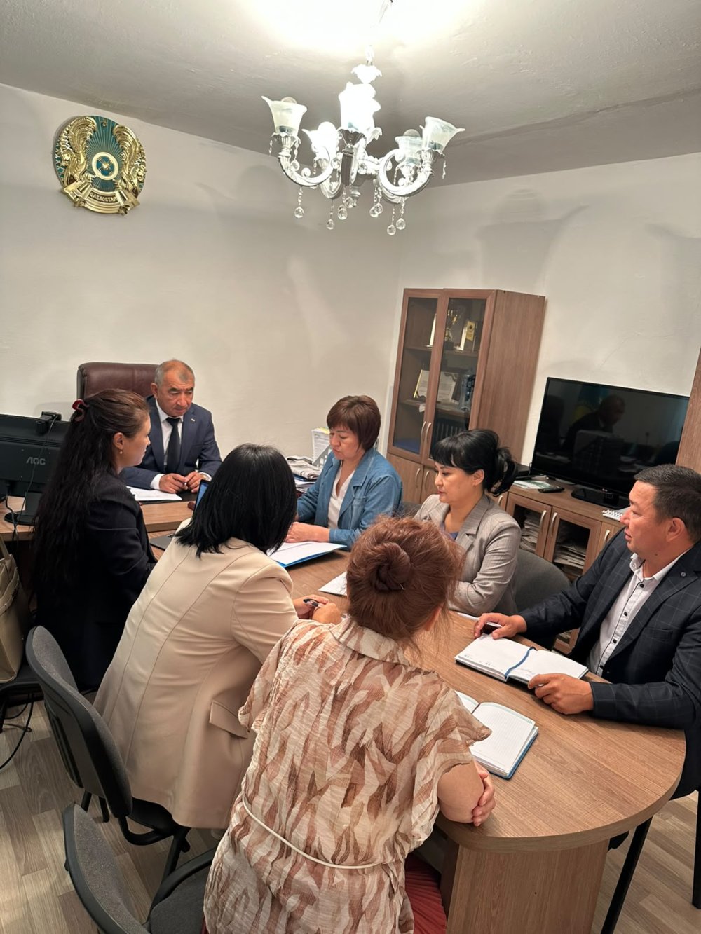 В отделе образования района Аққулы проведена плановая проверка