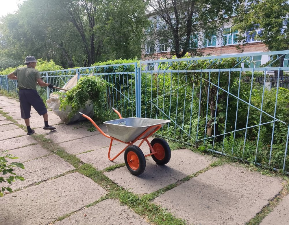 В селе Благовещенка проведена экологическая акции «Таза Казахстан»