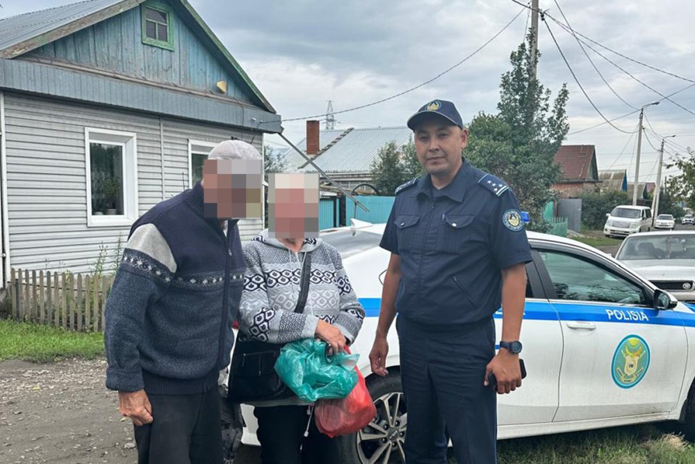 Подвело зрение: пропавшего 89-летнего пенсионера разыскали полицейские в Петропавловске