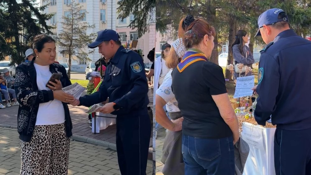 Автопробег завершился, профилактика продолжается: в Усть-Каменогорске напомнили о защите от мошенников