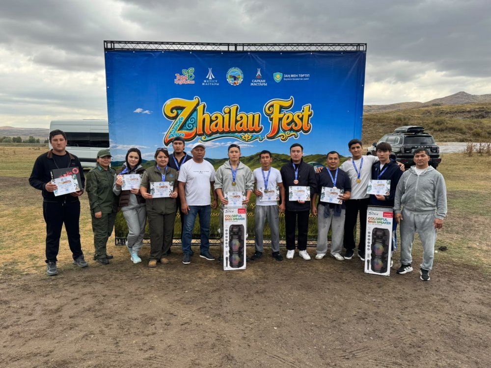 В селе Тополевка прошёл молодёжный фестиваль «Zhailau Fest»