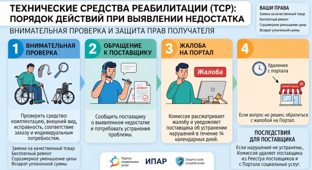 Что делать, если полученное техническое средство оказалось неисправным, имеет недостатки или не соответствует заявленным требованиям?