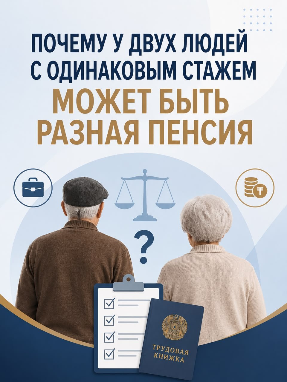 Почему у двух людей с одинаковым стажем может быть разная пенсия?