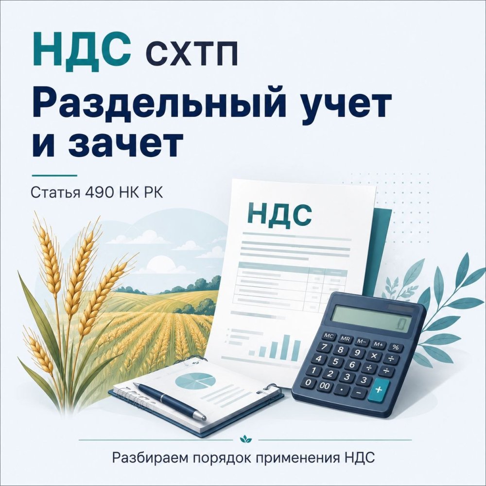 НДС СХТП. Раздельный учет и зачет
