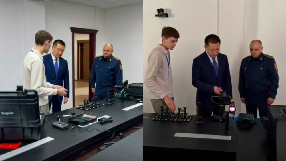 В ДП Павлодарской области презентовали современное криминалистическое оборудование