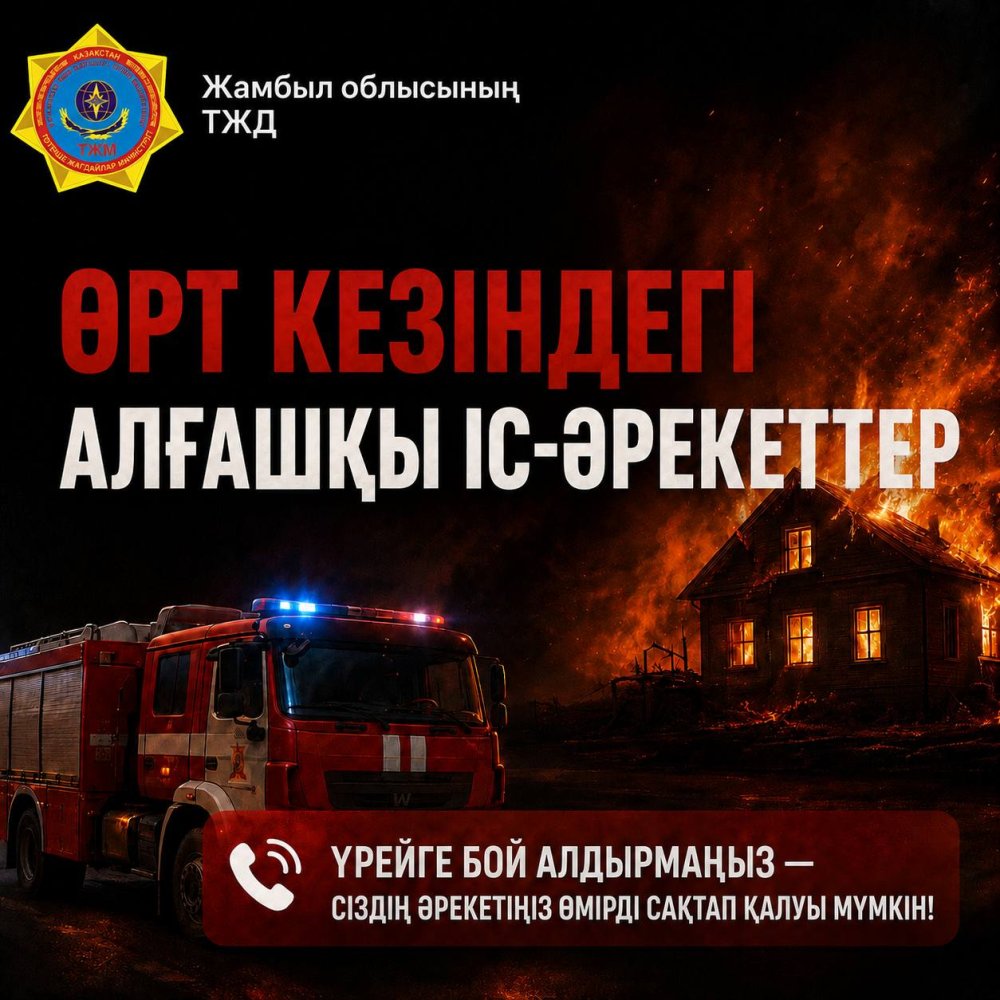 Во время пожара главное - действовать правильно!