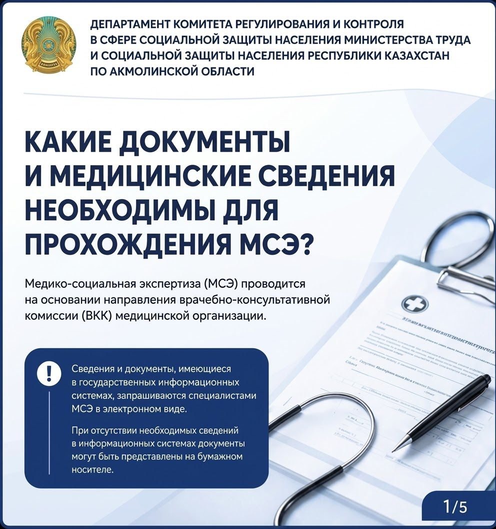 📌 Какие документы и медицинские сведения необходимы для прохождения МСЭ?