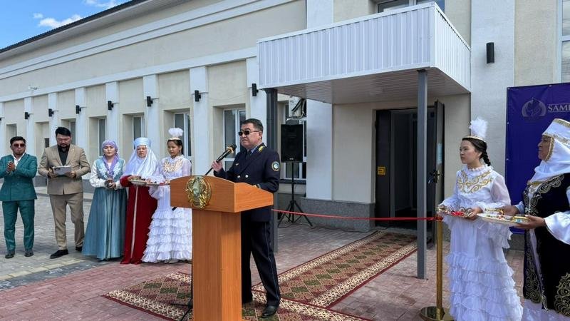 В Жарыке Карагандинской области обновили железнодорожный вокзал
