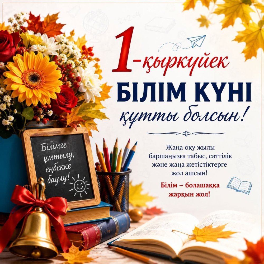 Сентябрь открывает двери в мир знаний
