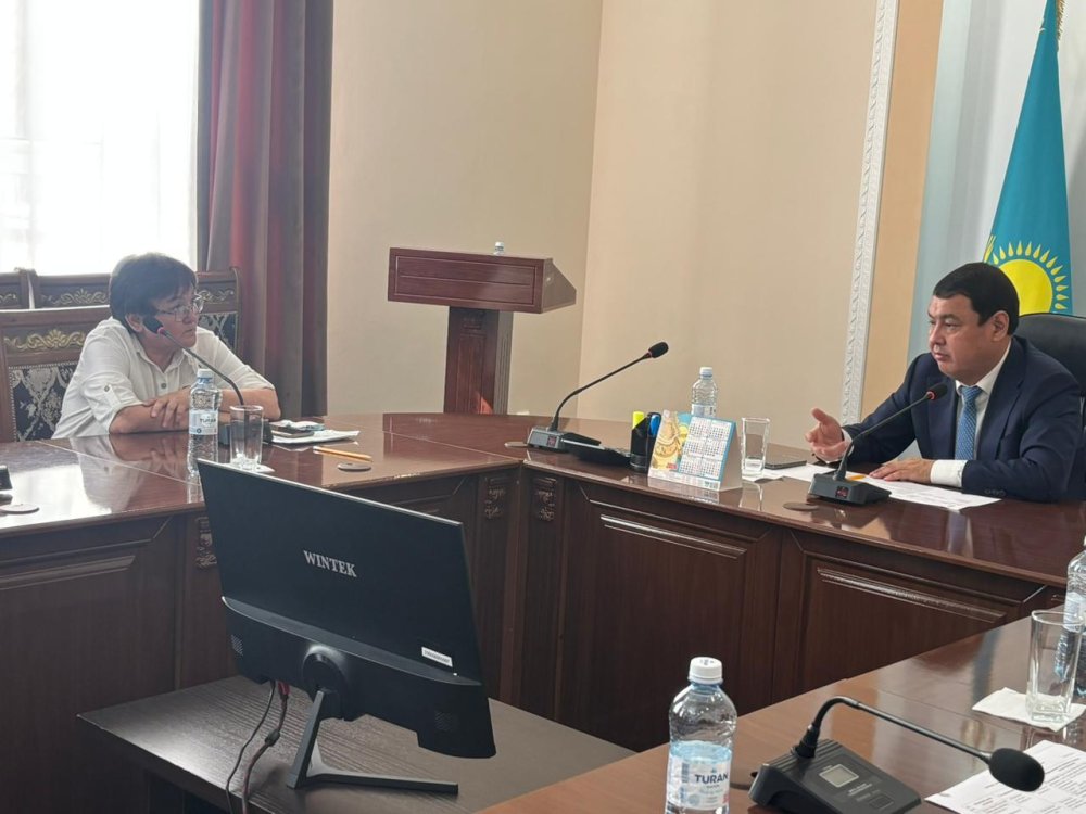 2 сентября 2026 года аким района имени Габита Мусрепова Анбаев Р.А. провёл личный приём граждан.