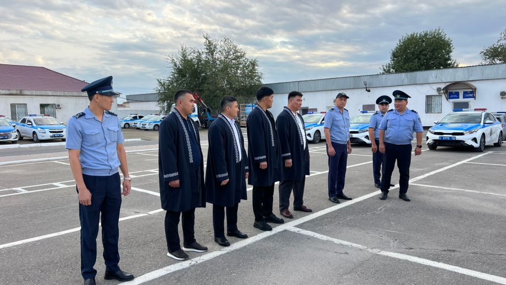 В Мунайлинском районе проводили на заслуженный отдых ветеранов органов внутренних дел