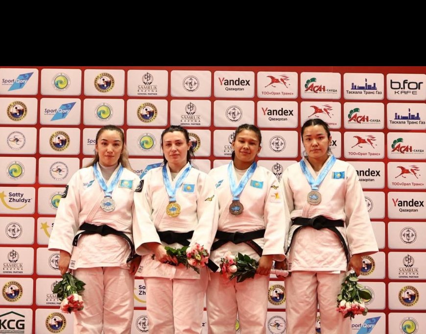 Назерке Тілеуханова - бронзовый призёр чемпионата РК по дзюдо