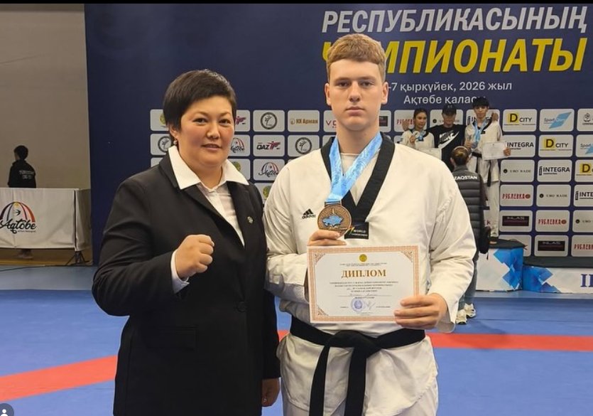 Алексей Фоменко - бронзовый призёр чемпионата Казахстана!