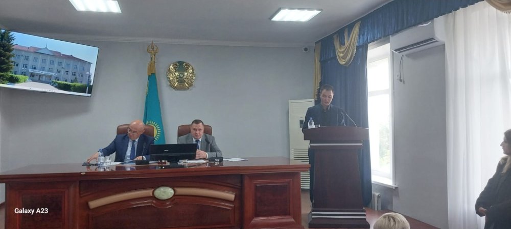Проведена очередная пятнадцатая сессия маслихата