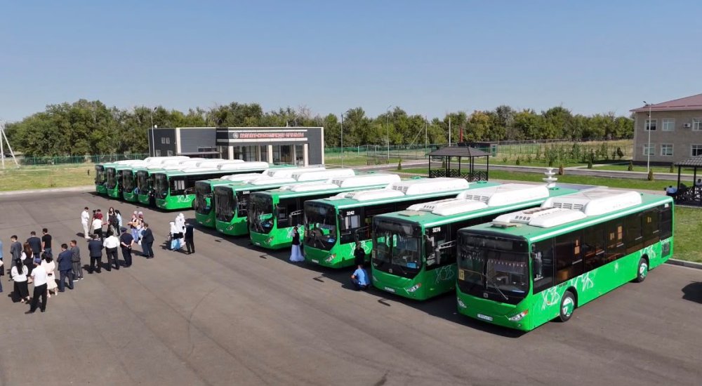 Новый автобусный маршрут запустили между Таразом и селом Аса